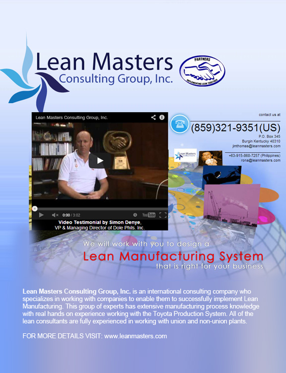 lean manufacturing